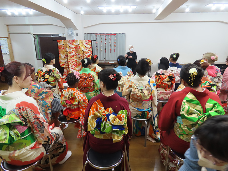 着物についての講義