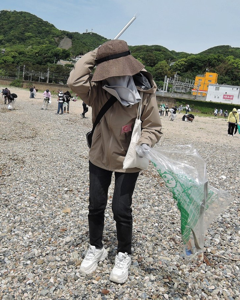 漂着物の拾い